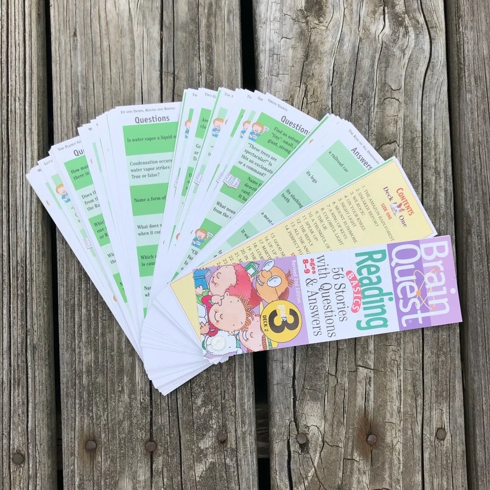 - Brain Quest 3rd Grade Flip Cards! EUC!!